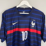 2020/21 FRANCE MBAPPE #10 HOME SHIRT (XL) NIKE