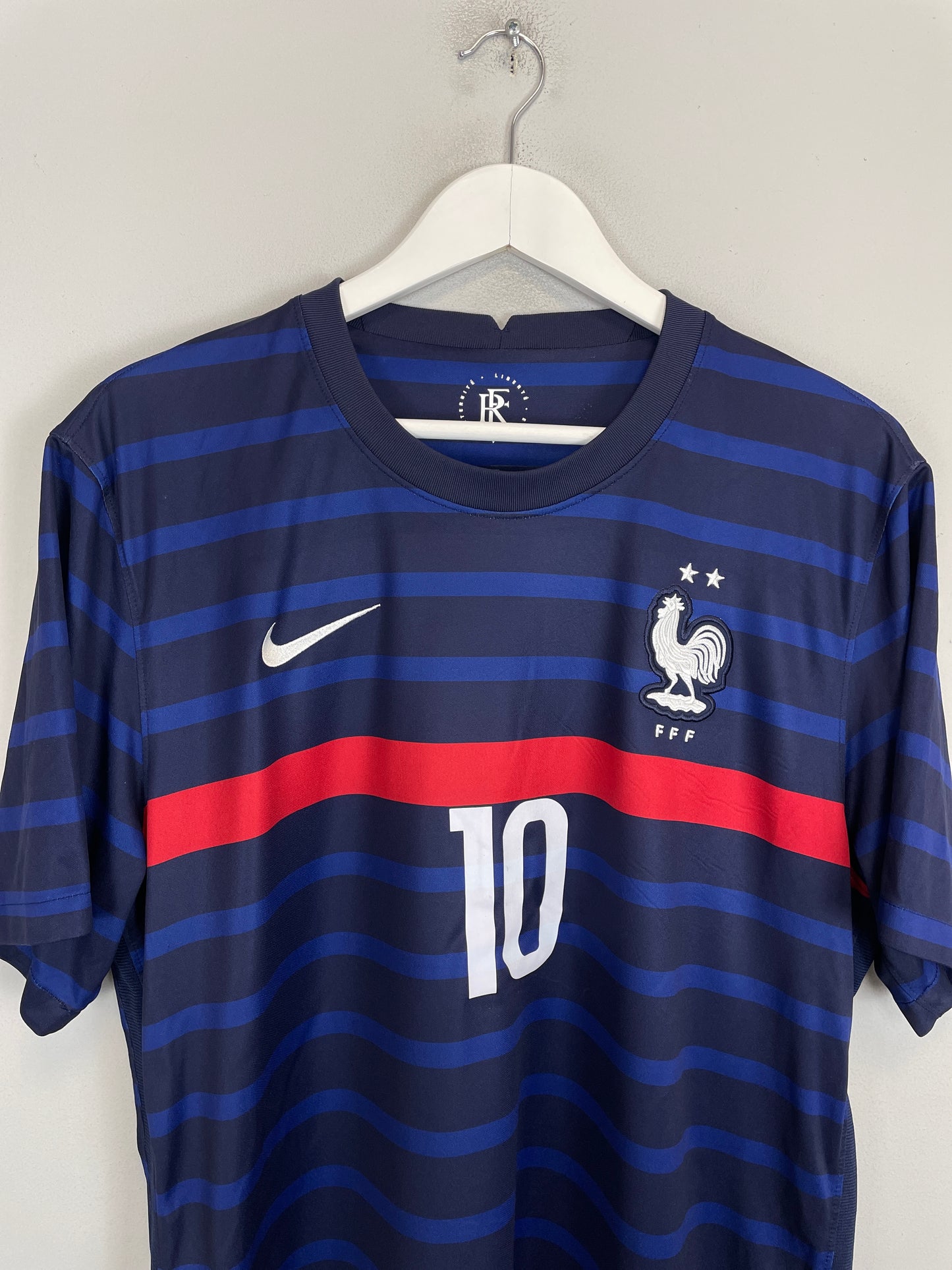 2020/21 FRANCE MBAPPE #10 HOME SHIRT (XL) NIKE