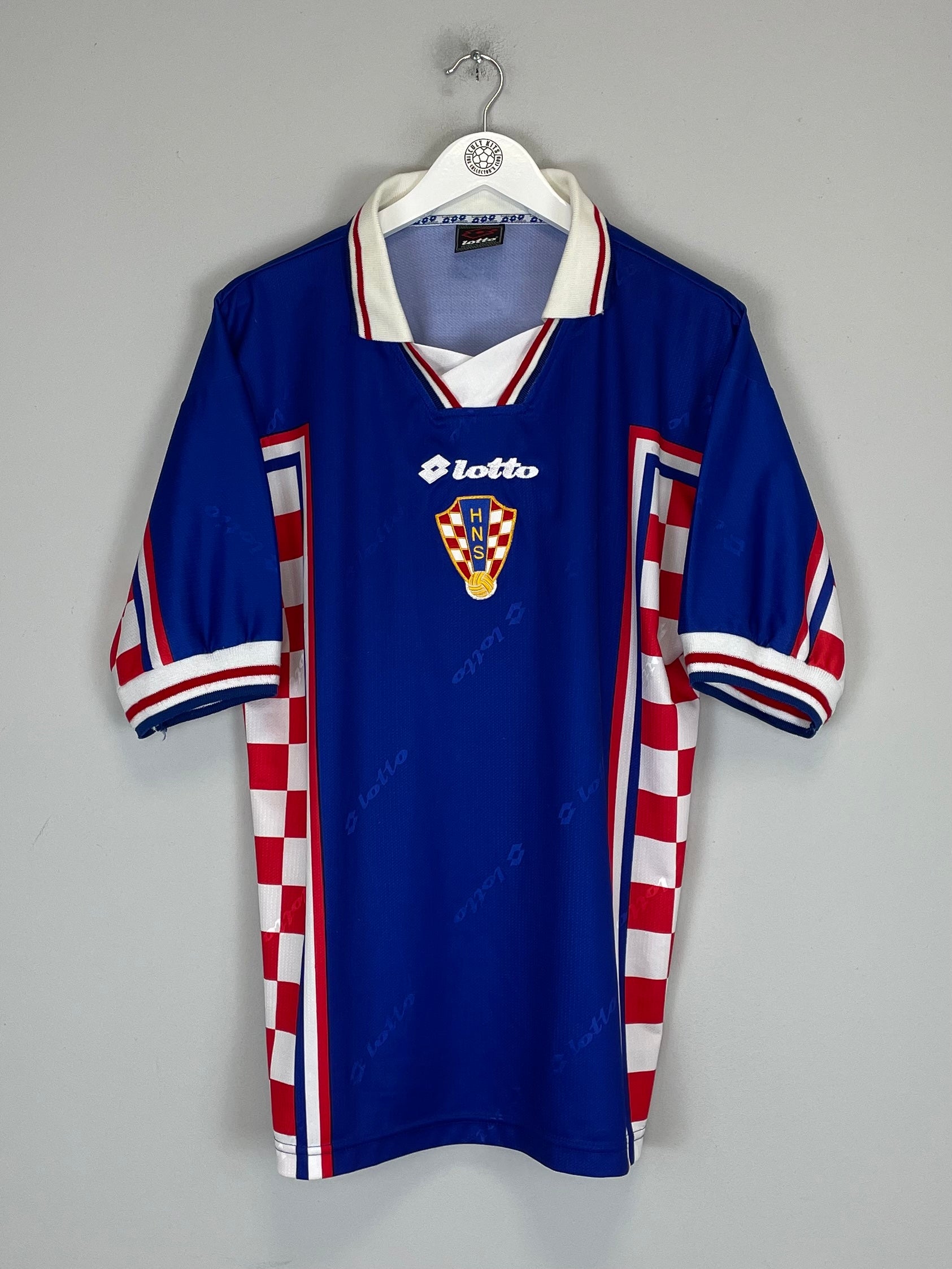 1998/01 CROATIA AWAY SHIRT (L) LOTTO