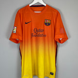 2012/13 BARCELONA MESSI #10 AWAY SHIRT (XL) NIKE