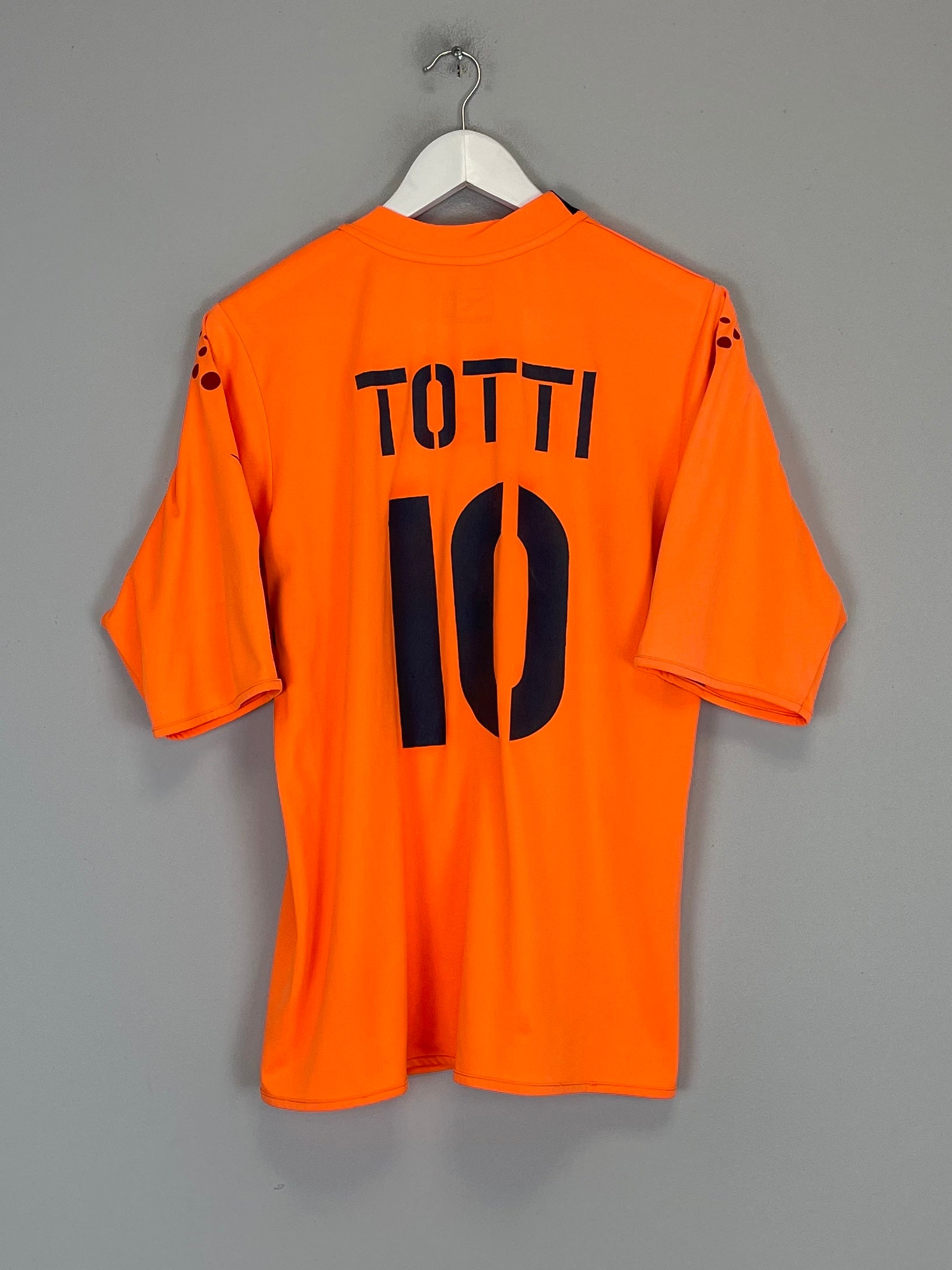 2003/04 ROMA TOTTI #10 AWAY SHIRT (XL) DIADORA