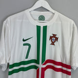 2012/13 PORTUGAL RONALDO #7 AWAY SHIRT (XL) NIKE