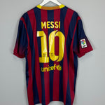 2013/14 BARCELONA MESSI #10 HOME SHIRT (XL) NIKE