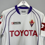 2005/07 FIORENTINA TONI #30 AWAY SHIRT (M) LOTTO