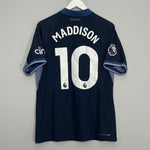 2023/24 TOTTENHAM MADDISON #10 *PLAYER ISSUE* AWAY SHIRT (M) NIKE