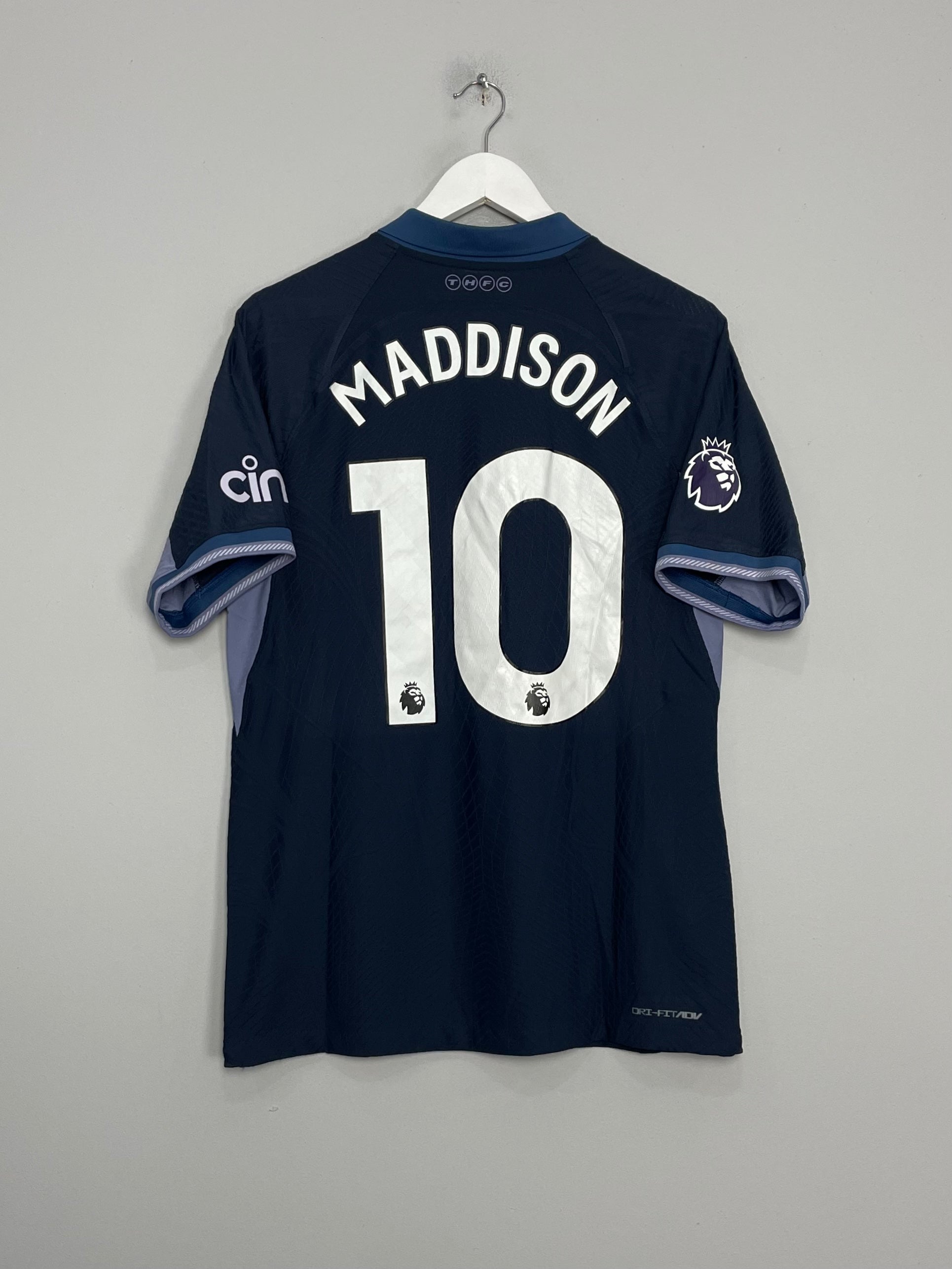 2023/24 TOTTENHAM MADDISON #10 *PLAYER ISSUE* AWAY SHIRT (M) NIKE