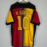 2003/04 GALATASARAY H.SUKER #10 HOME SHIRT (XL) UMBRO