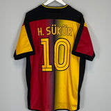 2003/04 GALATASARAY H.SUKER #10 HOME SHIRT (XL) UMBRO