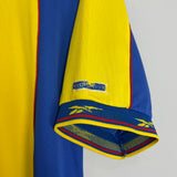 2001/02 COLOMBIA HOME SHIRT (L) REEBOK