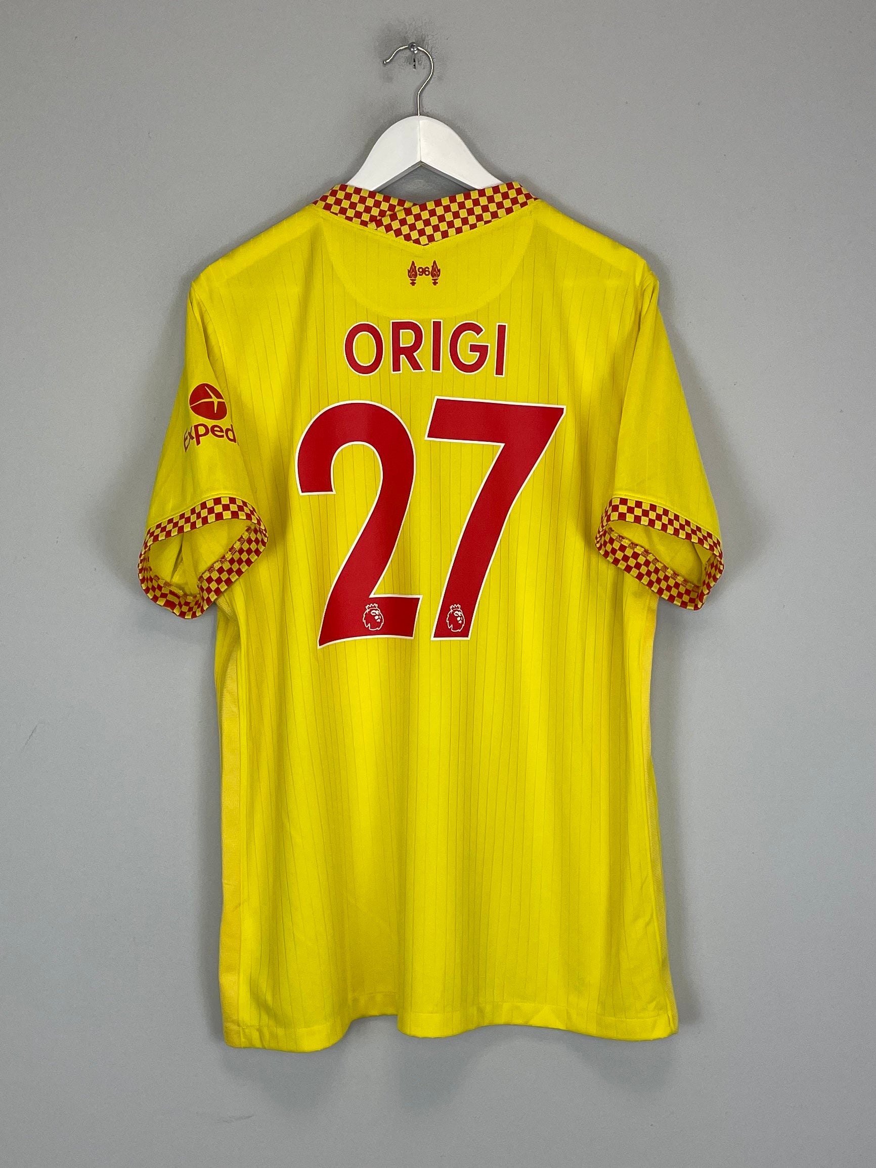 2021/22 LIVERPOOL ORIGI #27 THIRD SHIRT (XL) NIKE