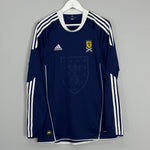 2010/11 SCOTLAND L/S HOME SHIRT (M) ADIDAS