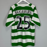 2005/07 CELTIC NAKAMURA #25 HOME SHIRT (L) NIKE