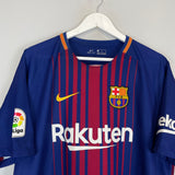 2017/18 BARCELONA MESSI #10 HOME SHIRT (XL) NIKE