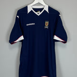 2008/09 SCOTLAND HOME SHIRT (L) DIADORA