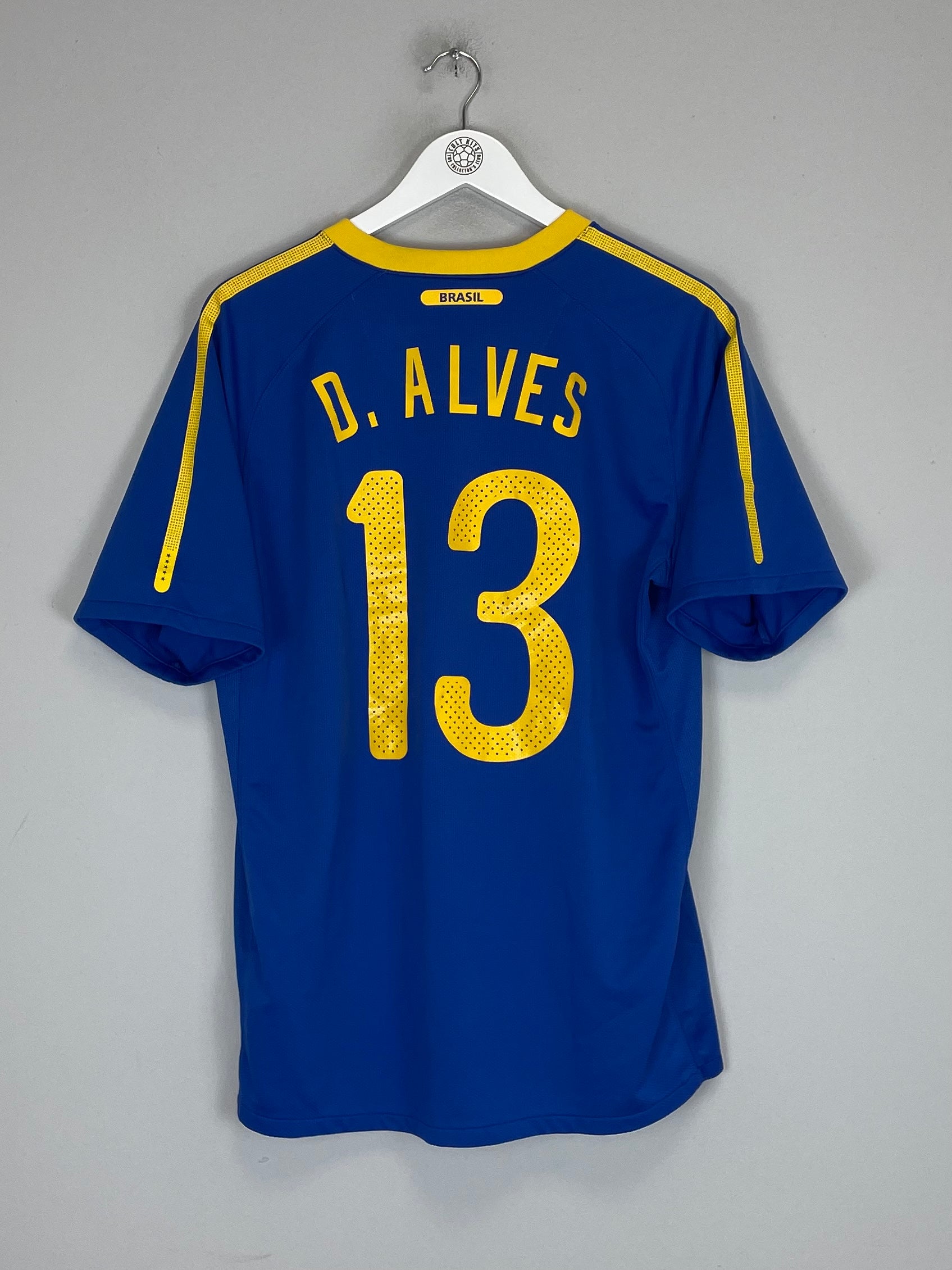 2010/11 BRAZIL D.ALVES #13 AWAY SHIRT (L) NIKE