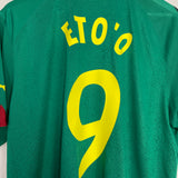 2010/11 CAMEROON ETO'O #9 HOME SHIRT (L) PUMA