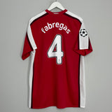 2008/10 ARSENAL FABREGAS #4 C/L HOME SHIRT (L) NIKE