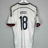 2014/15 GERMANY KROOS #18 HOME SHIRT (L) ADIDAS