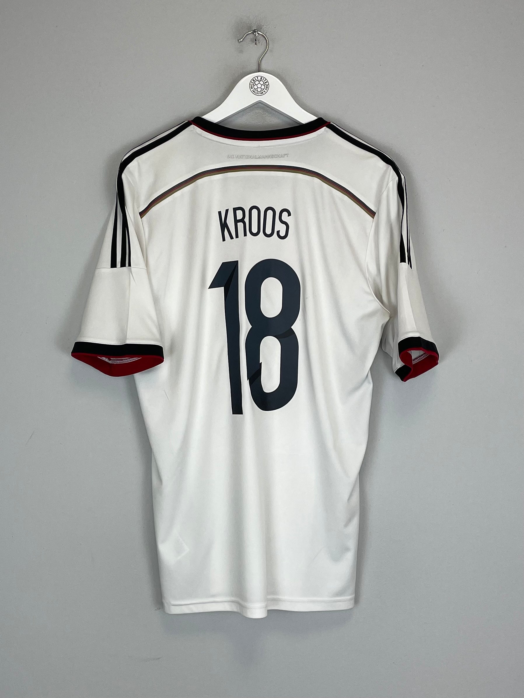 2014/15 GERMANY KROOS #18 HOME SHIRT (L) ADIDAS