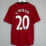 2012/13 MANCHESTER UNITED V.PERSIE #20 HOME SHIRT (M) NIKE