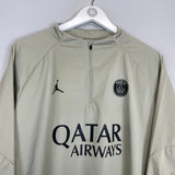 2023/24 PSG 1/4 ZIP TRAINING TOP (XL) JORDAN