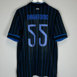 2014/15 INTER MILAN NAGATOMO #55 HOME SHIRT (L) NIKE