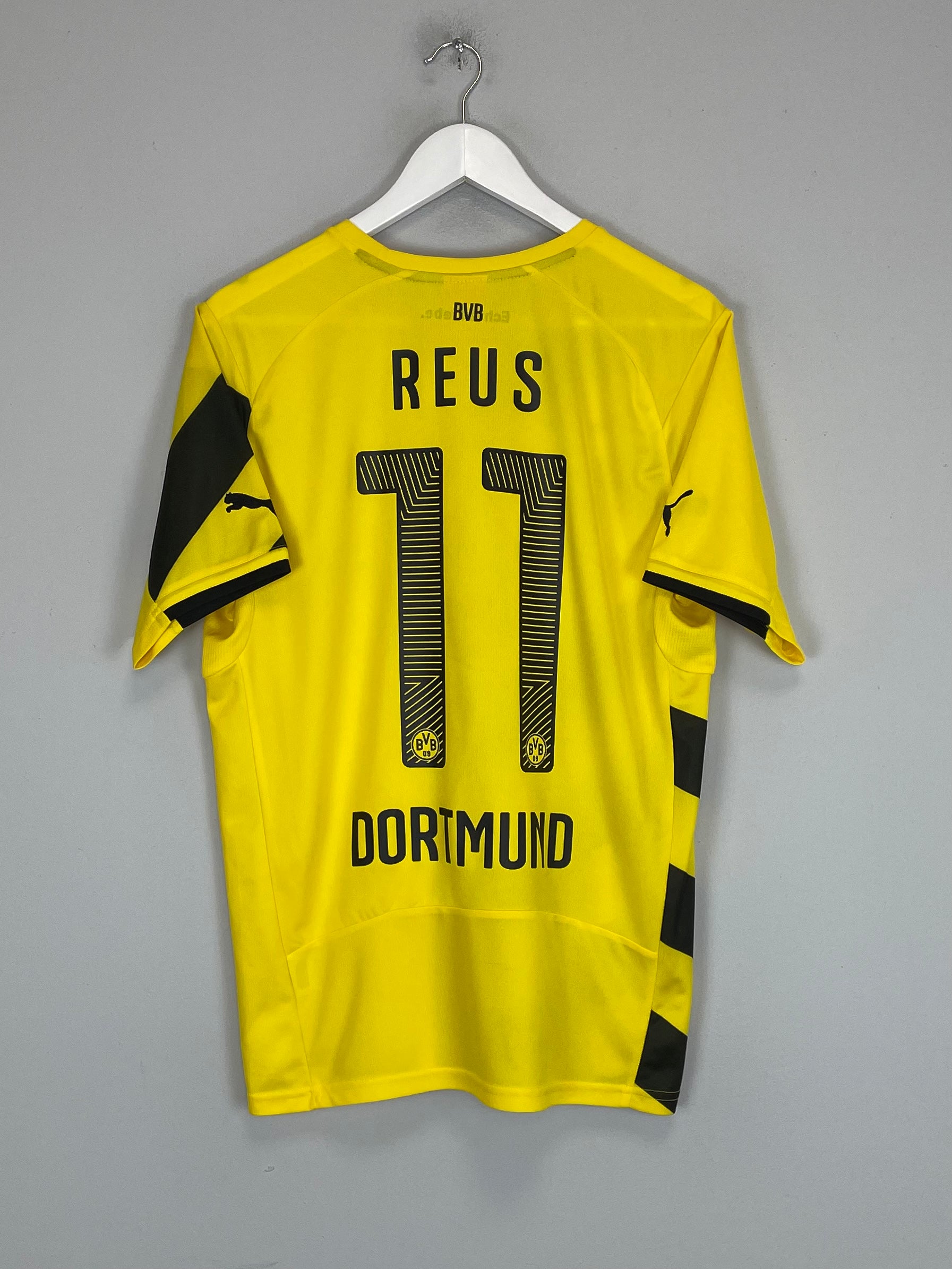 2014/15 DORTMUND REUS #11 HOME SHIRT (M) PUMA