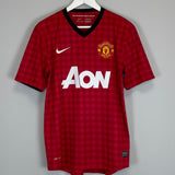 2012/13 MANCHESTER UNITED V.PERSIE #20 HOME SHIRT (M) NIKE