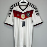 2014/15 GERMANY KROOS #18 HOME SHIRT (L) ADIDAS