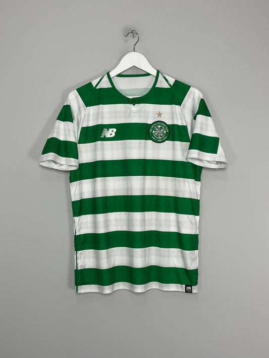 Celtic FC Football Umbro Vintage Henrik Larsson Home Hoops Jersey Kit Shirt  L