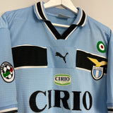 1998/00 LAZIO VIERI #32 HOME SHIRT (XL) PUMA