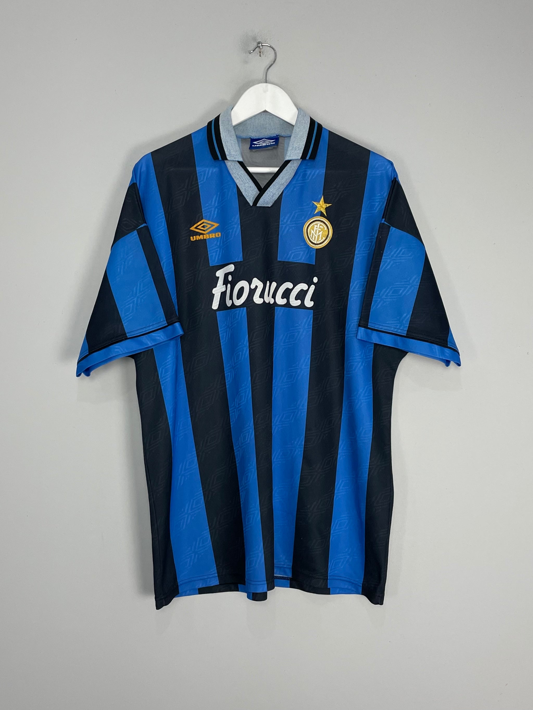 1994/95 INTER MILAN HOME SHIRT (XL) UMBRO