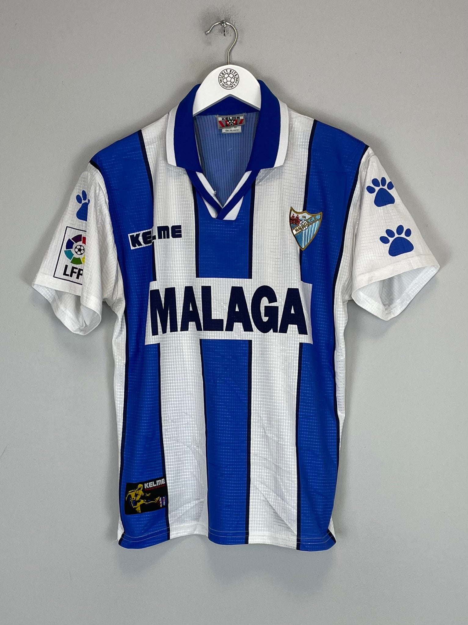 1998/99 MALAGA HOME SHIRT (XS) KELME