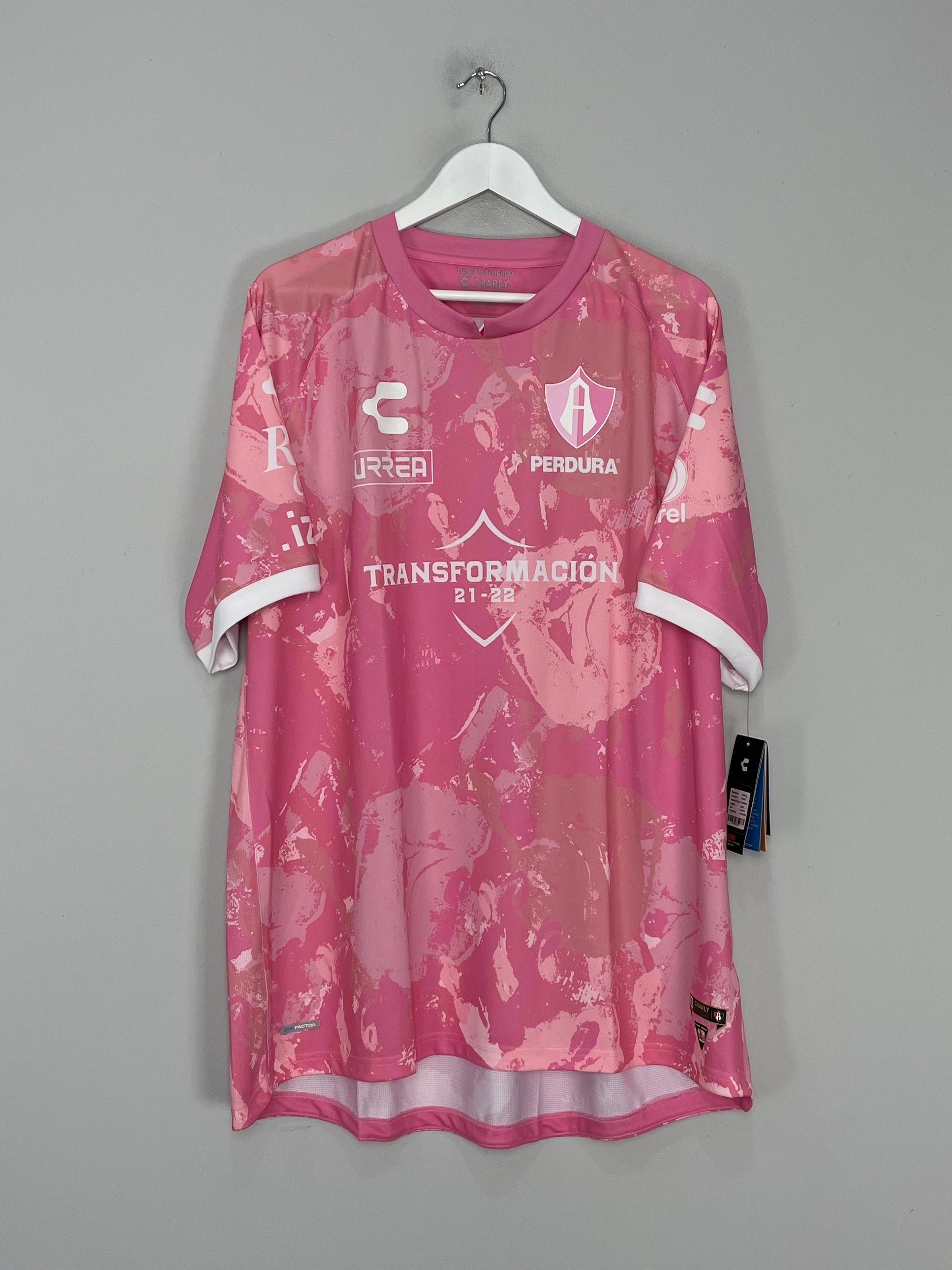 2021/22 ATLAS *BNWT* PINK OCTOBER SHIRT (XXL) CHARLY