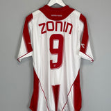 2007/08 VICENZA ZONIN #9 HOME SHIRT (L) DIADORA