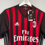 2016/17 AC MILAN *BNWT* HOME SHIRT (M) ADIDAS