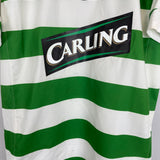 2005/07 CELTIC NAKAMURA #25 HOME SHIRT (M) NIKE