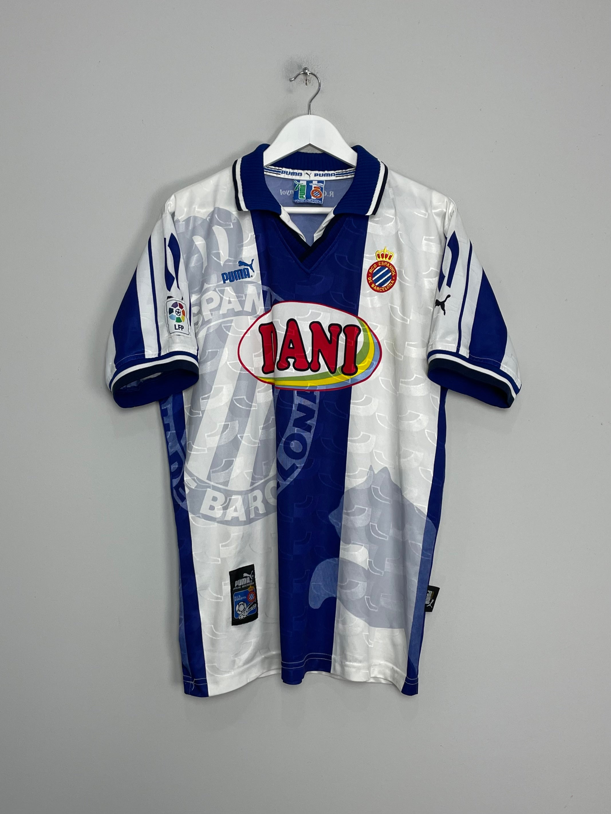 1996/97 ESPANYOL HOME SHIRT (L) PUMA