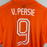 2014/15 NETHERLANDS V.PERSIE #9 *BNWT* HOME SHIRT (L) NIKE