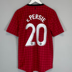 2012/13 MANCHESTER UNITED V.PERSIE #20 HOME SHIRT (M) NIKE