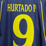 2000/01 LDU QUITO HURTADO #9 AWAY SHIRT (XL) UMBRO