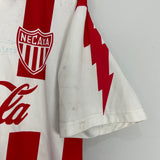 1994/95 NECAXA *SIGNED* HOME SHIRT (M) ADIDAS