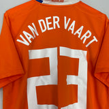 2008/10 NETHERLANDS VAN DER VAART #23 HOME SHIRT (L) NIKE