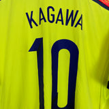 2013/14 JAPAN KAGAWA #10 AWAY SHIRT (L) ADIDAS