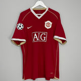 2006/07 MANCHESTER UNITED RONALDO #7 C/L HOME SHIRT (XXL) NIKE