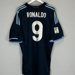 2009/10 REAL MADRID RONALDO #9 AWAY SHIRT (XXL) ADIDAS