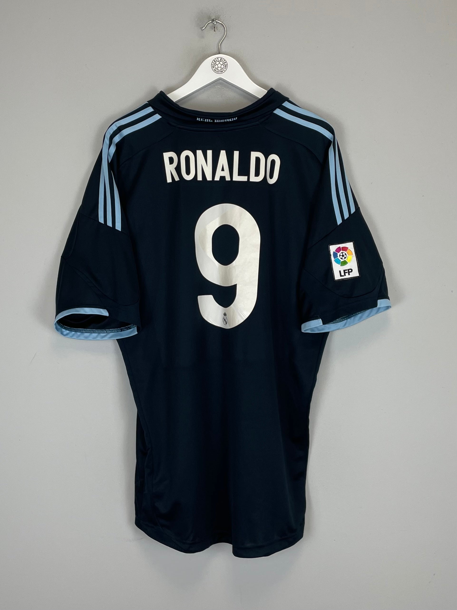 2009/10 REAL MADRID RONALDO #9 AWAY SHIRT (XXL) ADIDAS