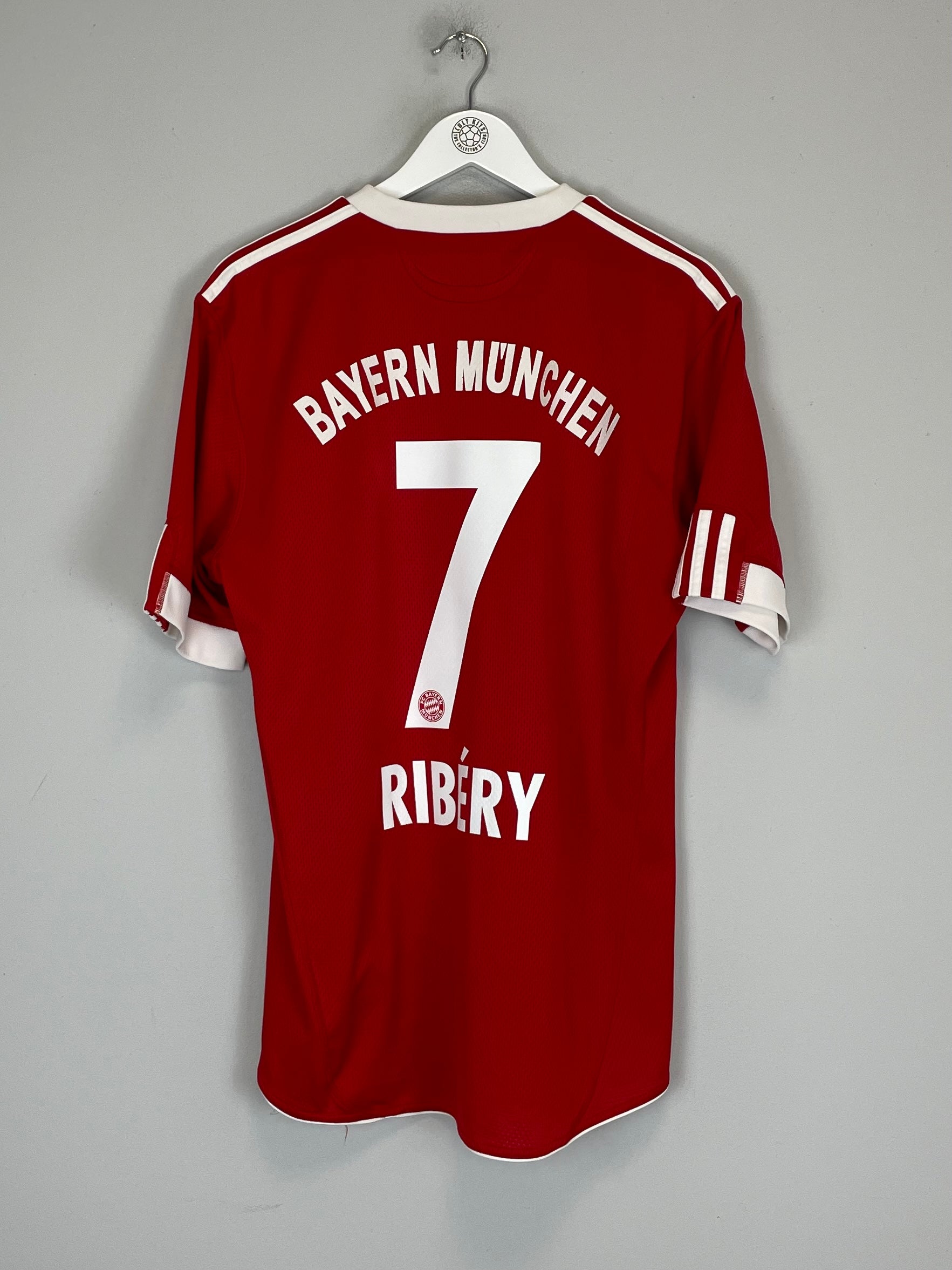 2009/10 BAYERN MUNICH RIBERY #7 HOME SHIRT (L) ADIDAS