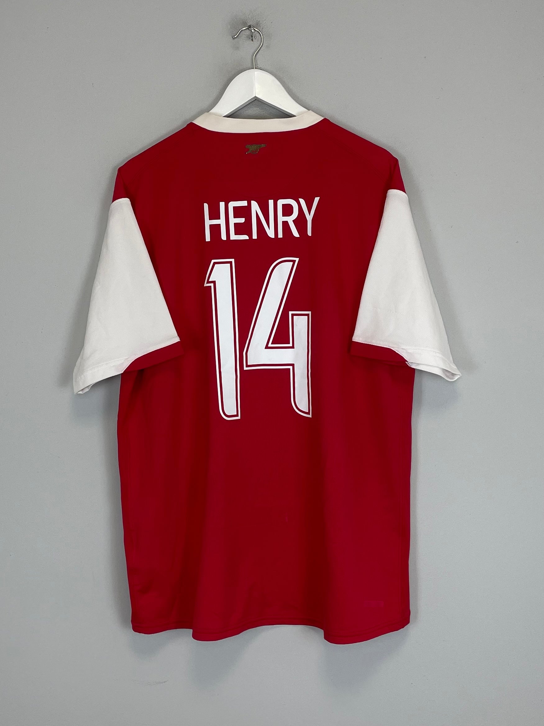 2006/08 ARSENAL HENRY #14 HOME SHIRT (XL) NIKE