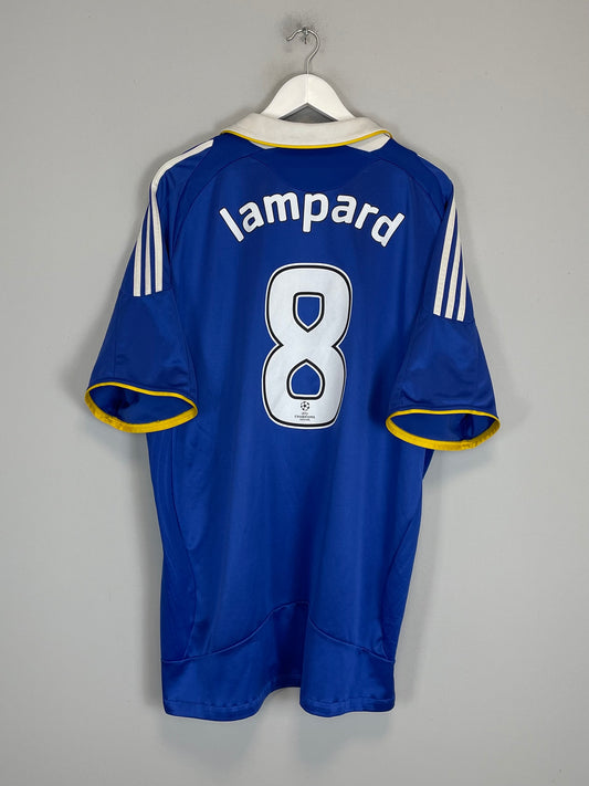 2007/08 CHELSEA LAMPARD #8 HOME SHIRT (XL) ADIDAS